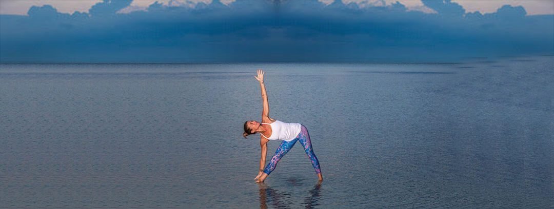 Laura Merlo Walking on Lake MI August 2018